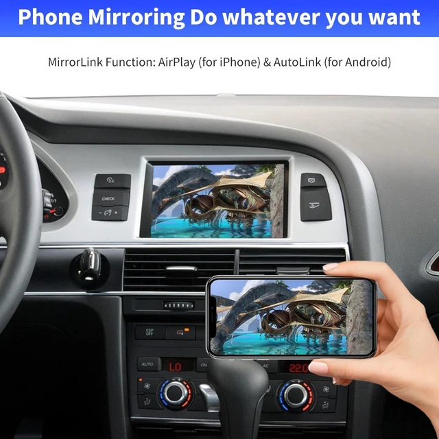 Alt view image 5 of 5 - Road Top Wireless CarPlay for Audi A6 S6 Q7 with MMI 3G