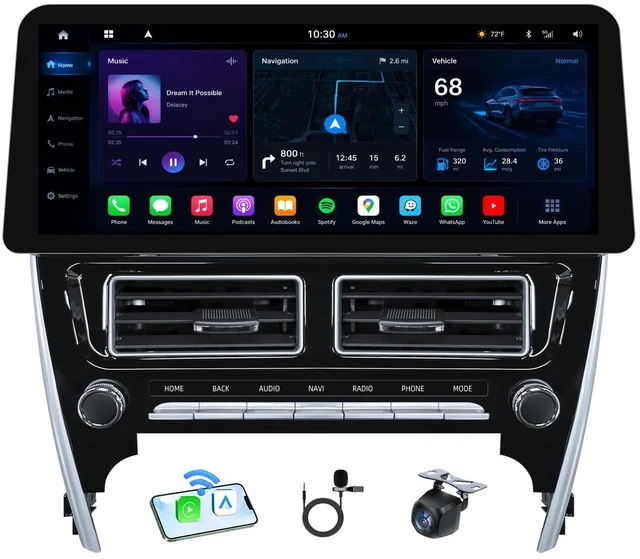 Main image of Car Radio for Toyota Camry 2012 2013 2014: 12.3" 1920 * 720 HD IPS