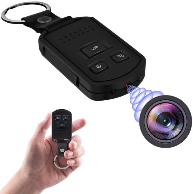 Main image of Security Camera, Hidden Spy Camera Car Key, Portable Camera Mini Nanny Cam