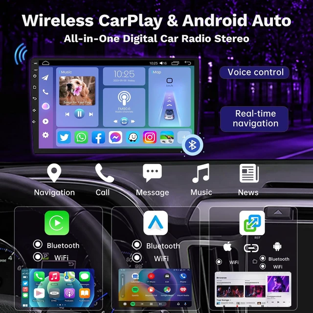 Alt view image 2 of 5 - Android 15 Car Radio for Dodge Ram 1500 2500 3500 2006-2008