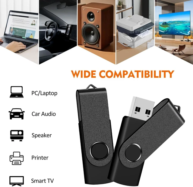 Alt view image 5 of 5 - 2GB USB Flash Drives 200 Pack, AreTop Premium USB2.0 Thumb Drives Bulk USB