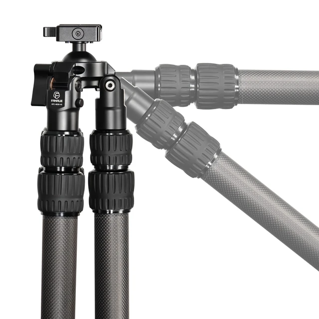 Alt view image 5 of 5 - FANAUE Carbon Fiber Tripod for Hunting,360 Degree BallHead,with Arca Swiss Quick Release Plateand Hands-Free Operation for Hunting, Shooting, and Outdoors - HTC-4030-45