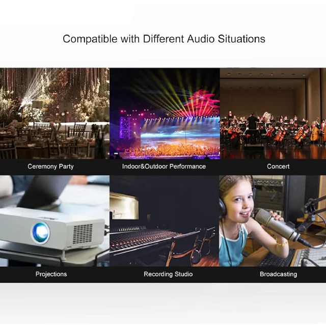 Alt view image 2 of 5 - Serounder Passive Stereo Sound Attenuator, 6 Switchable Modes 15db to 0db, with 3.5mm 6.35mm Interfaces, for Home Theater and Professional Sound Performances