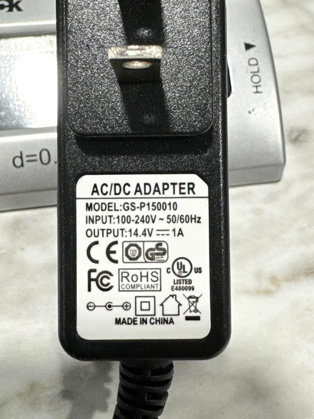 Alt view image 2 of 2 - Aqua-Vu Power Supply Charger / 110v Input / 12v Output Compatible with Aqua-Vu AV715c, FishTV, Scout (Blue), House-Vu & Multi-Vu Pro XD Systems.