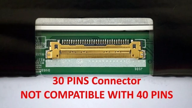 Alt view image 3 of 3 - BTSELSS 16.1" LCD Replacement for HP Victus 16-D0013DX 16-d0023dx M54732-001 L85996-JQ1 Non-Touch Screen IPS Display Panel 60 Hz 30 Pins FHD 1920x1080 (Not for 40pins 144HZ)