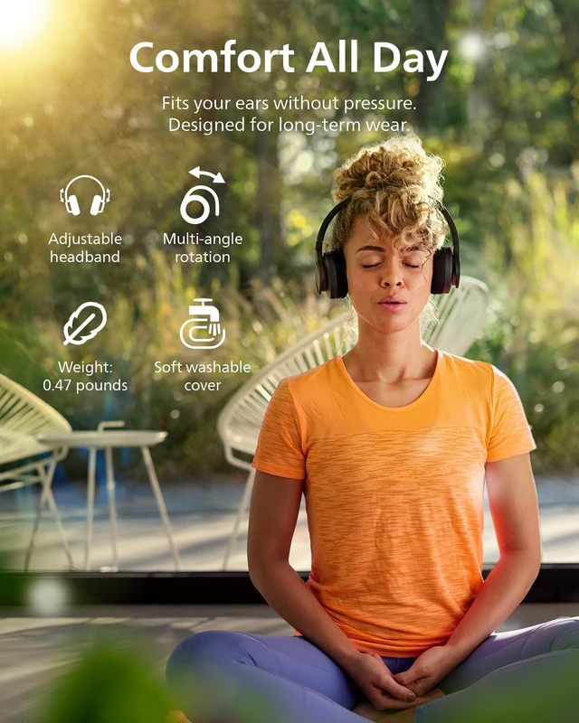 Alt view image 4 of 5 - Philips A4216 Wireless Sports Headphones, up to 35 Hours Play time, Washable Cooling Ear-Cup Cushions, IP55 Water/dust Protection, Bluetooth + 3.5 mm Audio Port, Built-in Microphone TAA42