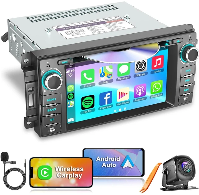 Main image of 7 Inch Car Radio Stereo with CD/DVD Player for Dodge RAM 1500 2009-2012