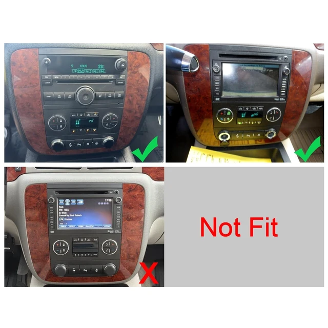 Alt view image 2 of 5 - EWLSAC Android 13.0 Double Din Car Stereo for Chevy GMC 2006-2014 9.7 Inch HD Touch Screen Car Audio Multimedia Receiver with Carplay Android Auto GPS Radio Navigation Bluetooth Camera, 2G+64G