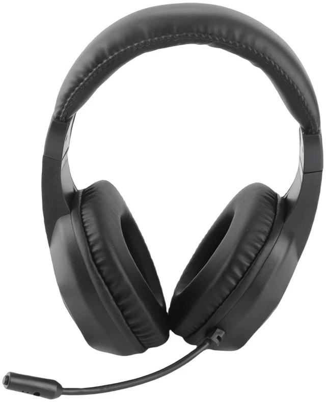 Main image of Yobadam Wireless Gaming Headset, Over Ear Headphones, LED Lights Headset with 40mm Drivers & Memory Foam Earcups, Ideal for Gaming with OmniDirectional Mic (Black+Wireless BT Version)