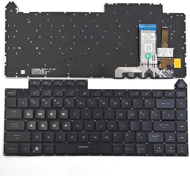 Main image of KGIGIBE Backlit Keyboard for Asus ROG Strix G634 G634J G614 G614J Laptop