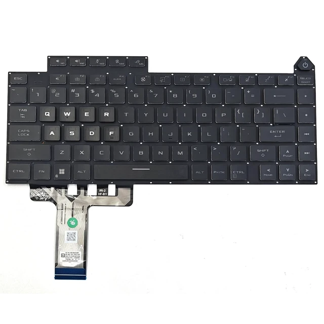 Alt view image 2 of 3 - KGIGIBE Backlit Keyboard for Asus ROG Strix G634 G634J G614 G614J Laptop