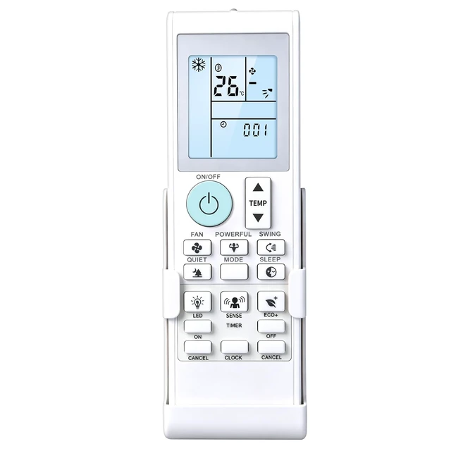 Alt view image 5 of 5 - Remote Replacement for DAIKIN Air Conditioner 4016110