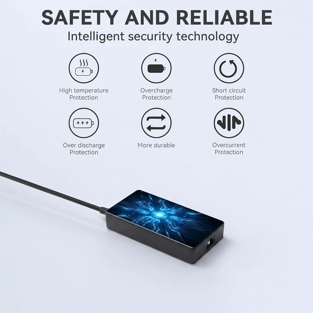 Alt view image 5 of 5 - OSISZI 280W Rectangle Conn Charger Fit for ASUS ROG Strix Zephyrus 2026