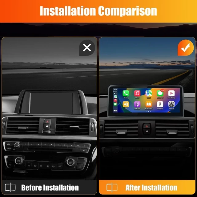 Alt view image 2 of 5 - Junsun Car Radio for BMW NBT System 1 2 3 4 Series CarPlay Android Auto
