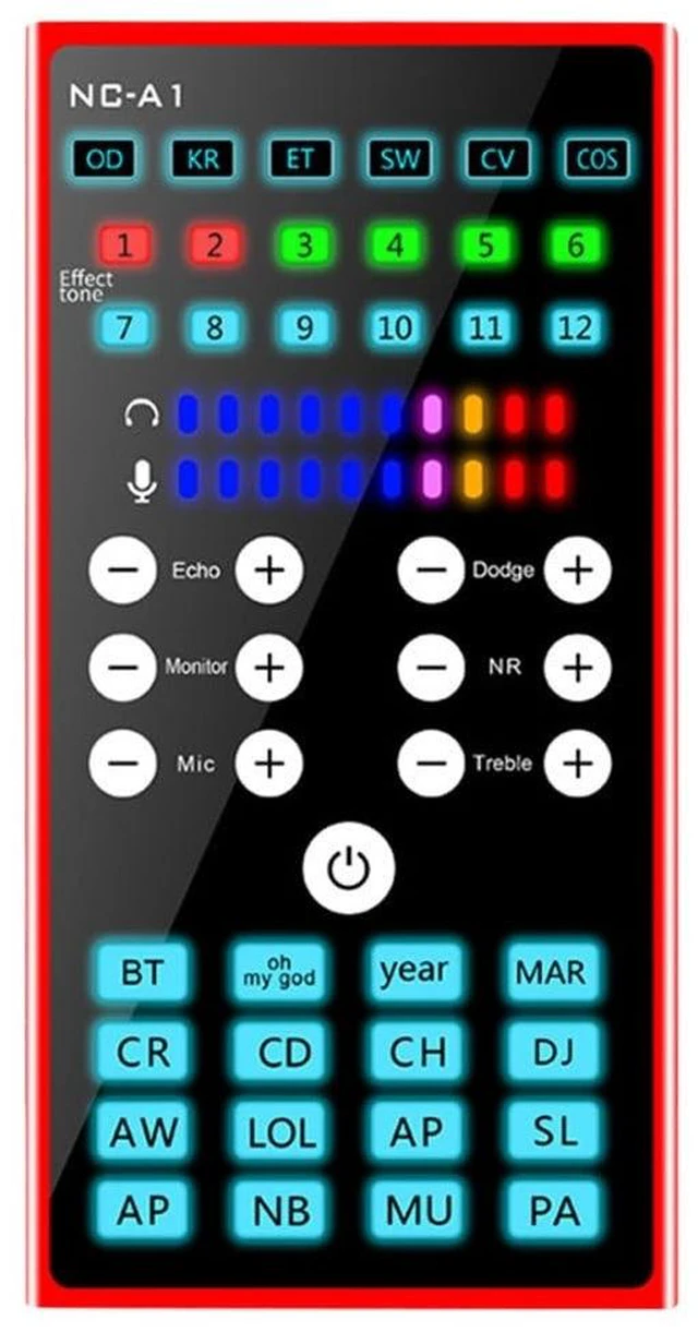 Main image of Artibetter 1Pc Mobile Phone Sound Card with Voice Changer and Dsp Noise Reduction Metal Mixer for Live Streaming and Audio Recording Phones and Computers