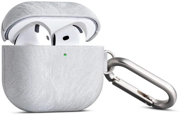 Main image of LOPIE for AirPods 4 Case Cover, Vegan Leather with a Satin-Like Surface