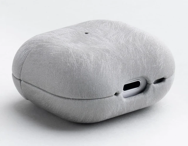 Alt view image 2 of 5 - LOPIE for AirPods 4 Case Cover, Vegan Leather with a Satin-Like Surface