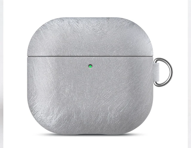 Alt view image 3 of 5 - LOPIE for AirPods 4 Case Cover, Vegan Leather with a Satin-Like Surface