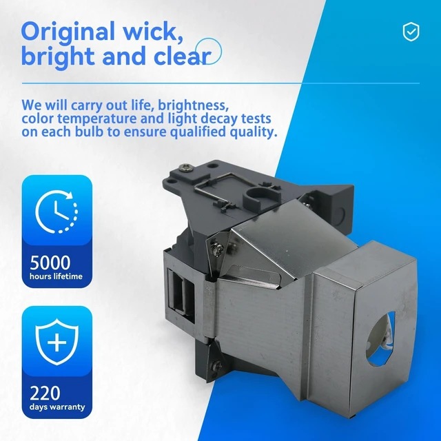 Alt view image 2 of 5 - ZMSTLAMP 5J.JEE05.001 Original Quality Projector Lamp for Benq HT2050 HT2050A HT2150ST HT3050 W1110 W1210ST W2000 W2000+