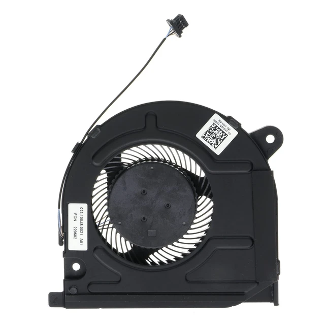 Alt view image 3 of 5 - CPU&GPU Cooling Fan Replacement for Dell Vostro 7500 7501 Inspiron 7501 P102F 0KGH4R 0YND40 FMF2 FMF3 DFS150705AF0T DFS150005AA0T