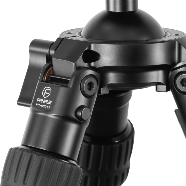 Alt view image 2 of 5 - FANAUE ST-65 Carbon Fiber Tripod for Hunting with Arca Swiss QR Plate, Camera Tripod Stand for Photography, 360 Rotate Ball Head Adapter, Rifle Rest Saddle Mount