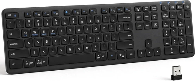 Main image of Doohoeek Keyboard w/Screen, Black