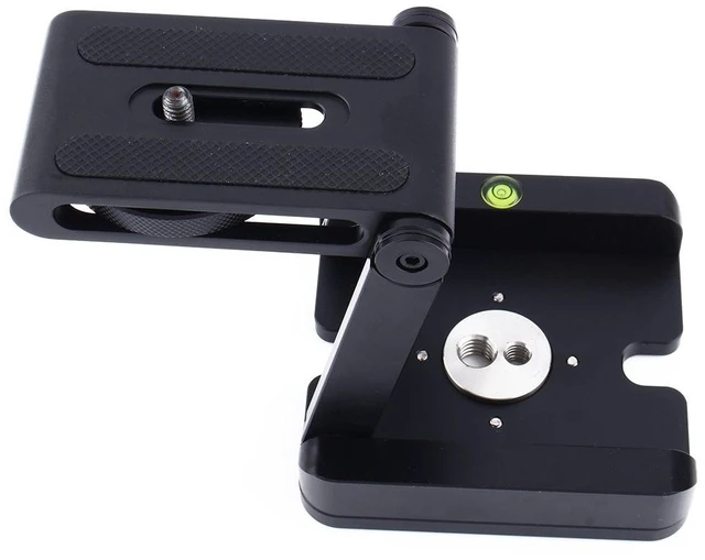Main image of Yosoo Quick Release Plate Aluminum Folding Tilt Head Camera Bracket Tripod with Spirit Level Use on DSLR Camera Camcorder Bracket Tripod