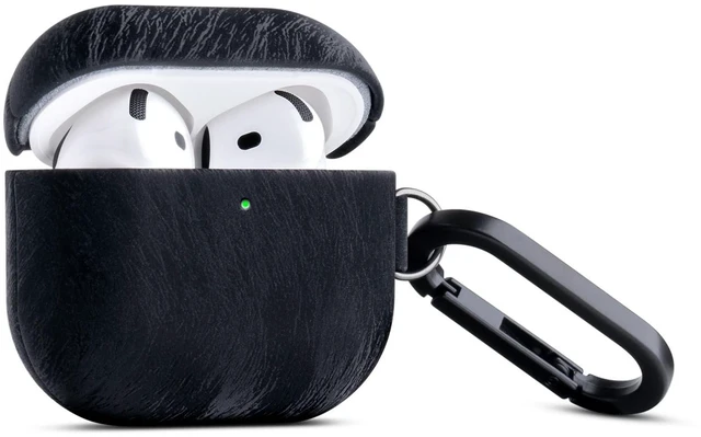 Main image of LOPIE for AirPods 4 Case Cover, Vegan Leather with a Satin-Like Surface