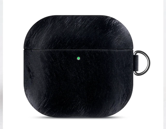 Alt view image 3 of 5 - LOPIE for AirPods 4 Case Cover, Vegan Leather with a Satin-Like Surface