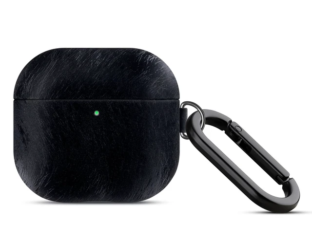 Alt view image 5 of 5 - LOPIE for AirPods 4 Case Cover, Vegan Leather with a Satin-Like Surface