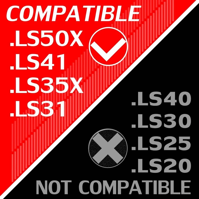 Alt view image 2 of 5 - DIMOST LS50X Replacement Ear Pads Compatible with LS50X LS35X LS41 LS31 Headset (Cooling Gel Fabric)
