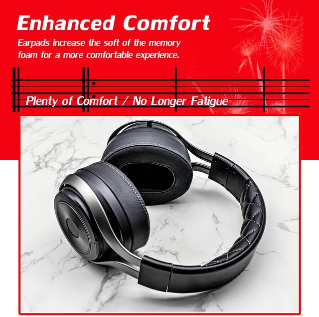Alt view image 4 of 5 - DIMOST LS50X Replacement Ear Pads Compatible with LS50X LS35X LS41 LS31 Headset (Cooling Gel Fabric)