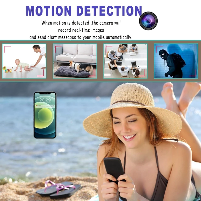 Alt view image 3 of 5 - ZHOLIRNI USB Charger Hidden Camera 1080P, Indoor Security Camera with Night Vision and Motion Detection for Home & Baby Monitor