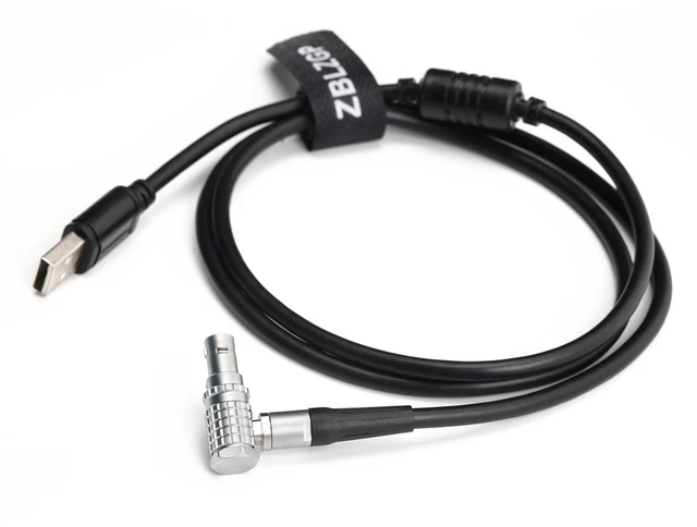 Alt view image 4 of 4 - ZBLZGP USB to 4-Pin Male Charging Cable for PD Movie Remote Air 2/Remote Air Pro Controller 39in (Elbow 4 pin)