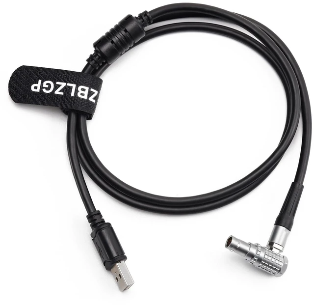 Alt view image 3 of 4 - ZBLZGP USB to 4-Pin Male Charging Cable for PD Movie Remote Air 2/Remote Air Pro Controller 39in (Elbow 4 pin)