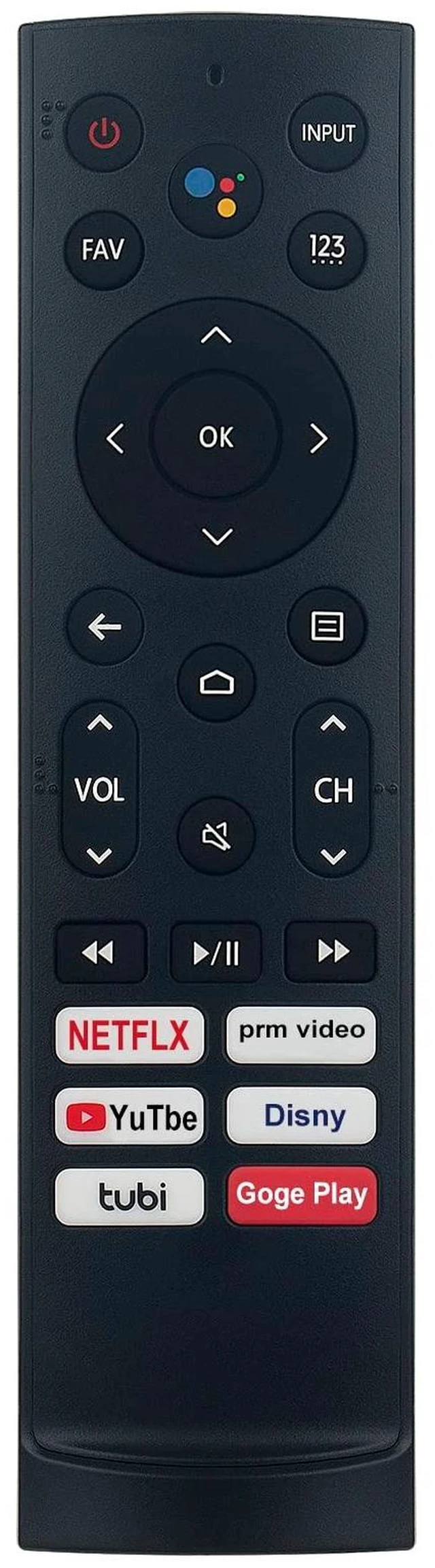 Main image of ERF3B90H 288959 Replacement Voice Remote fit for Hisense 4K Smart TV