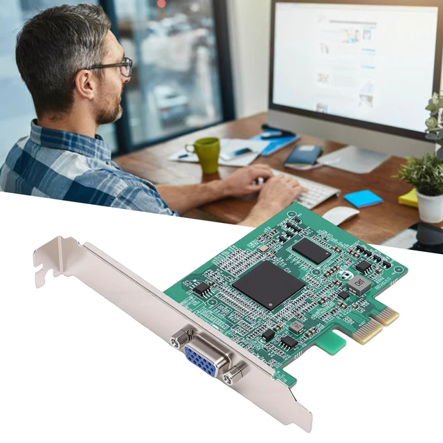 Alt view image 2 of 5 - Pcie Graphics Card, 512MB VGA Interface