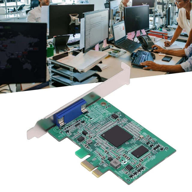 Alt view image 3 of 5 - Pcie Graphics Card, 512MB VGA Interface