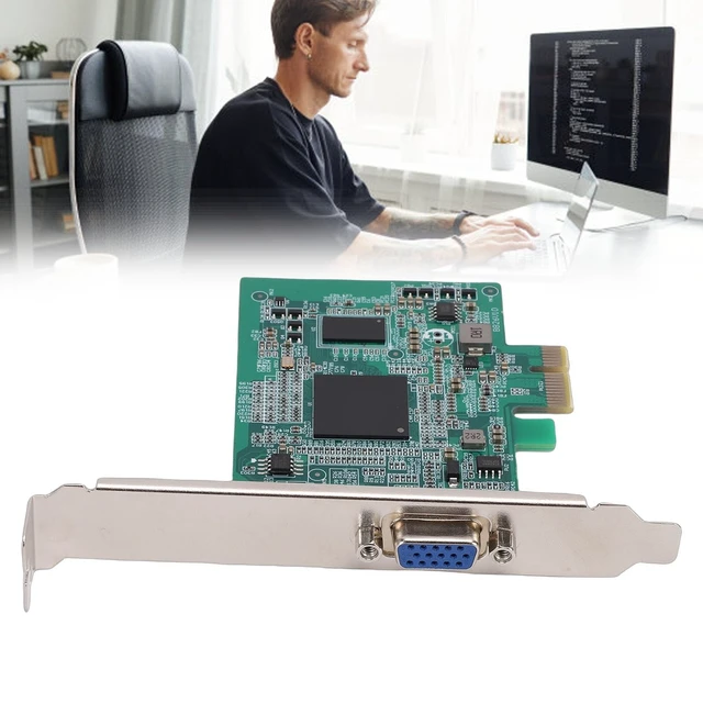 Alt view image 4 of 5 - Pcie Graphics Card, 512MB VGA Interface