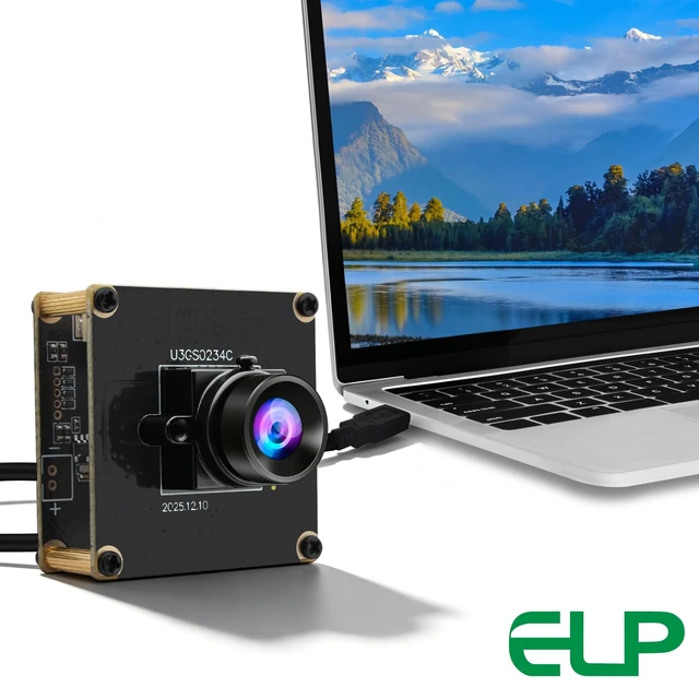Alt view image 2 of 5 - Global Shutter USB Camera Module, High Speed HD 200fps USB3.0 PC Camer