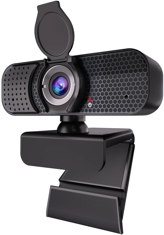 Main image of 4K Webcam with Autofocus & Tripod, Camera for PC Laptop with Dual Microphone, USB Computer Camera with Low Light Correction, Auto White Balance, Video Camera for Streaming, Meetings, Office, Zoom