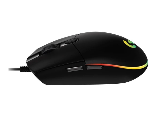 Alt view image 5 of 5 - Logitech G203 Prodigy Wired Gaming Mouse, 8,000 DPI, RGB, Lightweight, 6 Programmable Buttons, On-Board Memory, Compatible with PC/Mac - Lilac