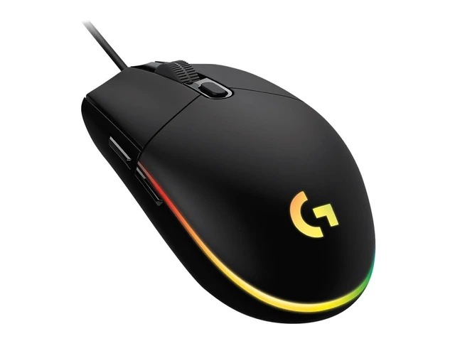 Alt view image 4 of 5 - Logitech G203 Prodigy Wired Gaming Mouse, 8,000 DPI, RGB, Lightweight, 6 Programmable Buttons, On-Board Memory, Compatible with PC/Mac - Lilac
