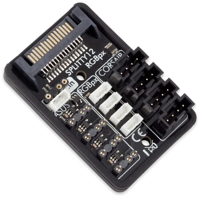 Main image of Aqua Computer Compatible with RGBpx Splitty12 Active ARGB-Hub