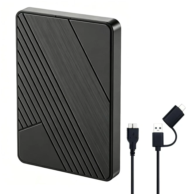 Main image of HWAYO 250GB Ultra Slim Portable External Hard Drive USB 3.0-HDD