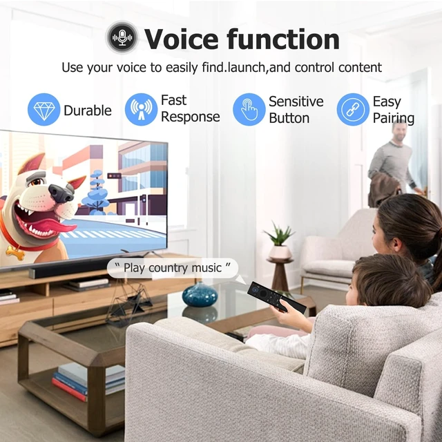 Alt view image 4 of 5 - BN59-01385A Voice Remote Replacement for Most 2018 to 2022 Samsung Crystal UHD QLED The Frame QLED 4K 8K Smart TV(No Solar Function)