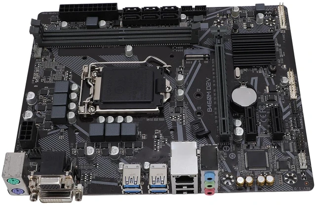 Main image of PUSOKEI B460M D2V Motherboard, M ATX DDR4 Supports LGA 1200 10th Gen CPU, with 6X III Ports 1x M.2 Slot, for Core Pentium Celeron Series Processors