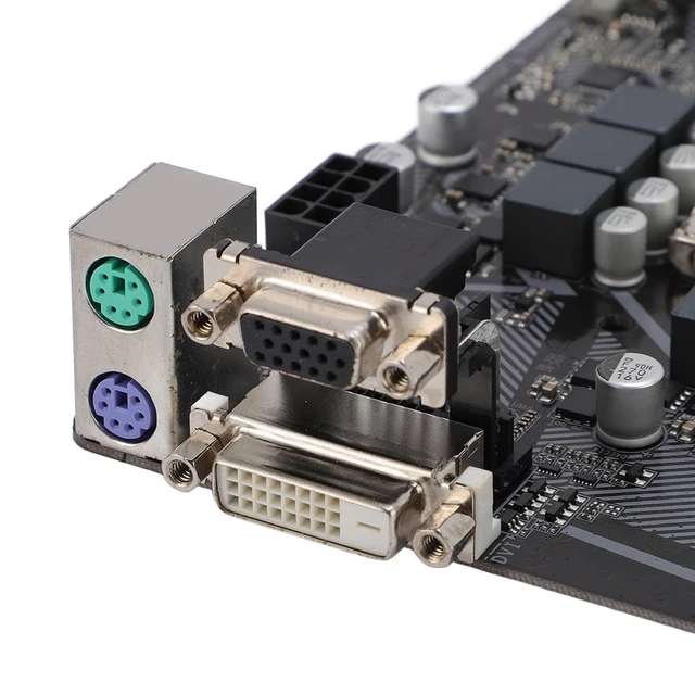 Alt view image 3 of 5 - PUSOKEI B460M D2V Motherboard, M ATX DDR4 Supports LGA 1200 10th Gen CPU, with 6X III Ports 1x M.2 Slot, for Core Pentium Celeron Series Processors