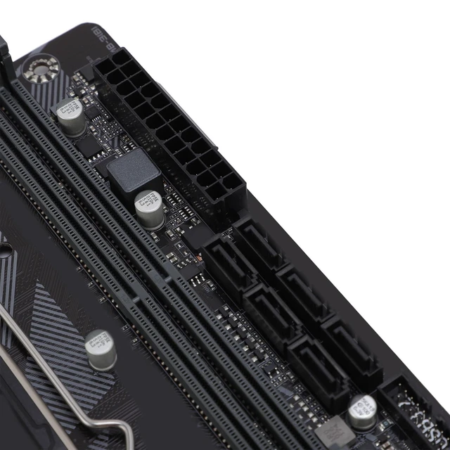 Alt view image 4 of 5 - PUSOKEI B460M D2V Motherboard, M ATX DDR4 Supports LGA 1200 10th Gen CPU, with 6X III Ports 1x M.2 Slot, for Core Pentium Celeron Series Processors