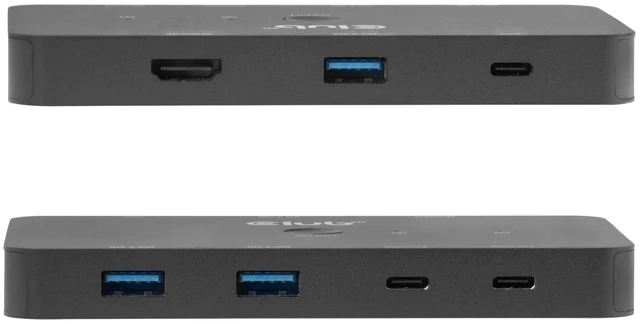 Alt view image 3 of 5 - Club3D CSV-2512 Dual USB-C to HDMI PD3.0 KVM Switch 100W 4K60Hz